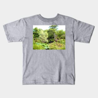 Dunvegan Castle Gardens Kids T-Shirt